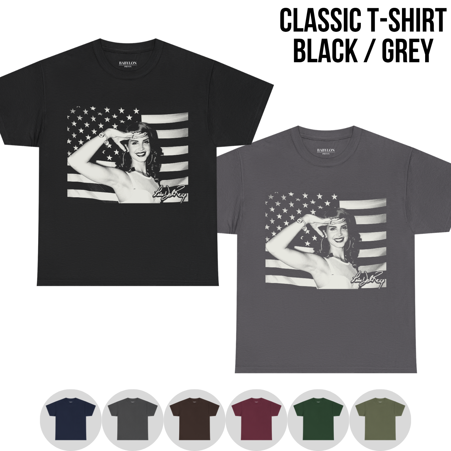 Lana Del Rey Shirt – American Flag Graphic Tee, Lana Del Rey Fan Gift