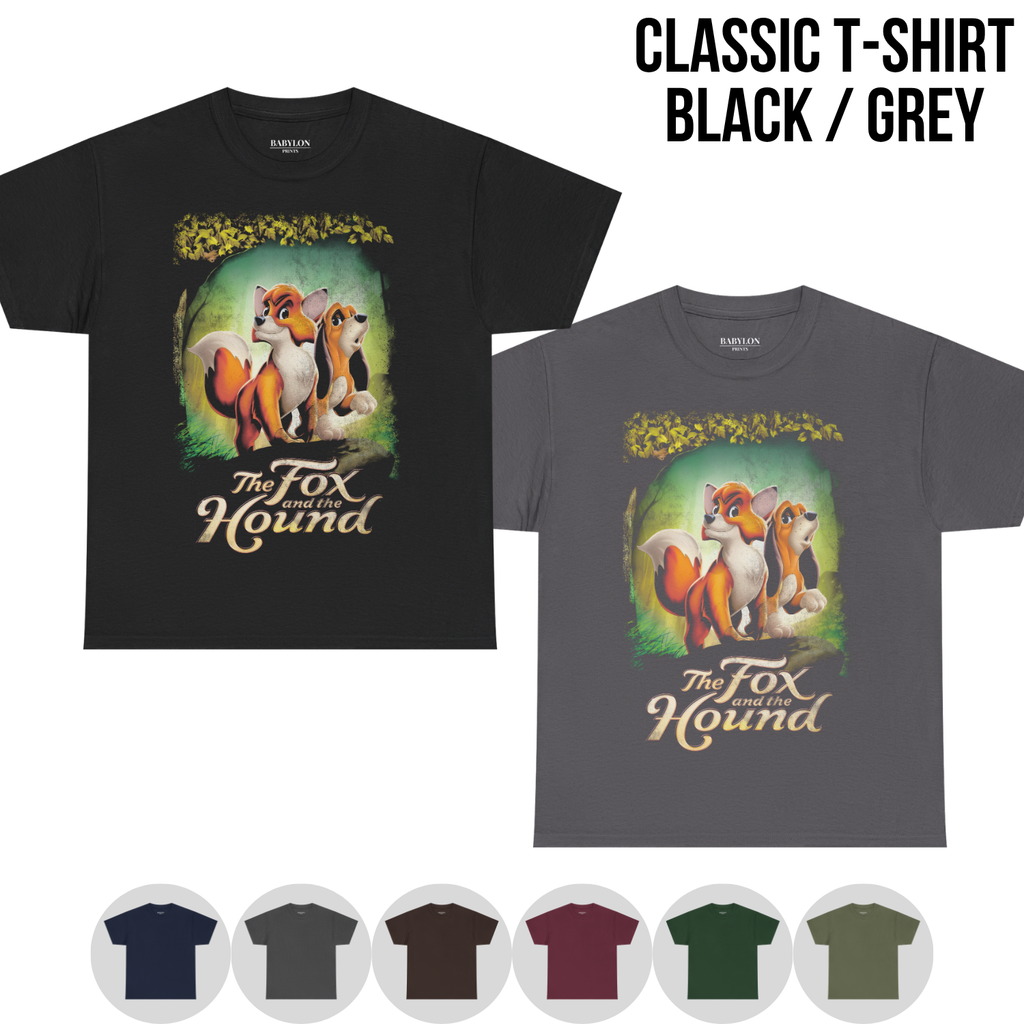 Disney Fox and the Hound Shirt – Tod and Copper Graphic Tee