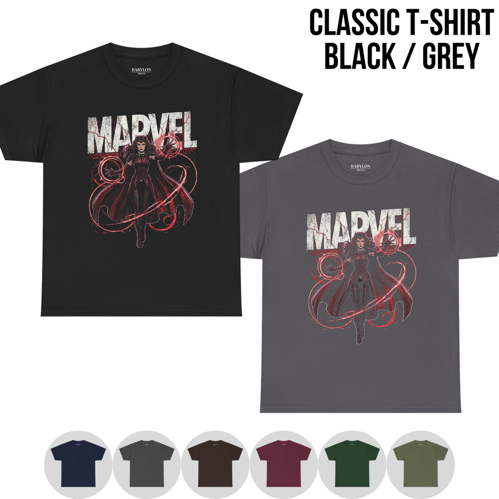Scarlet Witch Marvel Shirt - Wanda Maximoff Tee