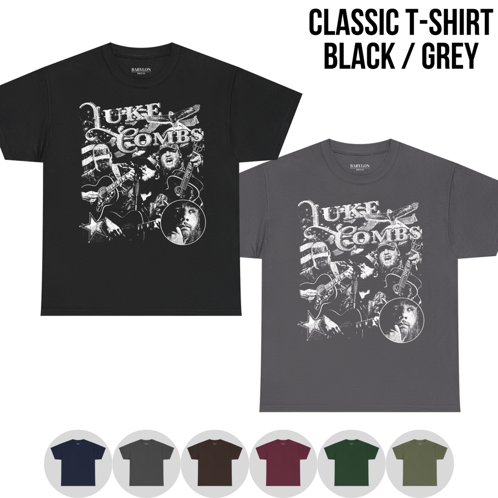 Vintage Luke Combs Shirt – Country Music Fan Tee