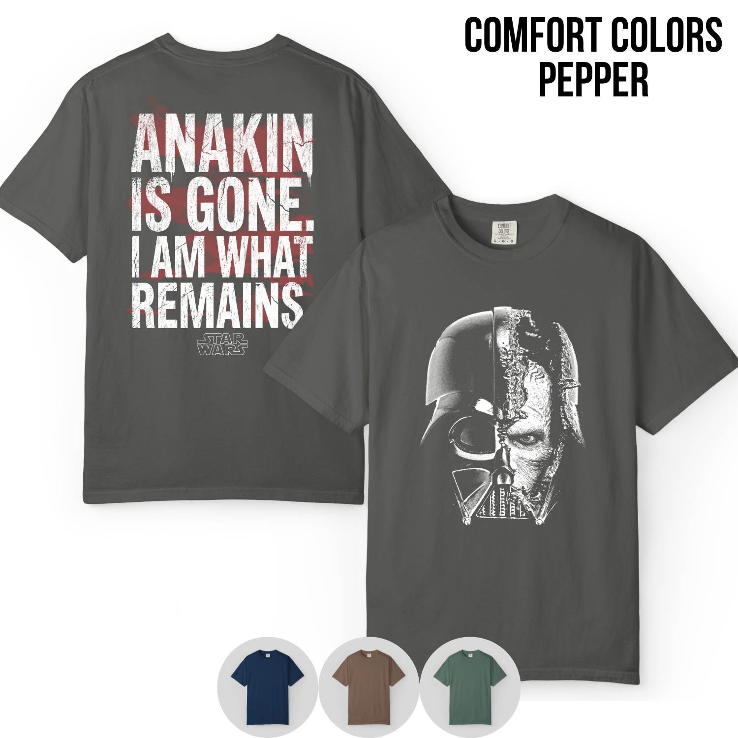 Vintage Darth Vader Shirt - Anakin Is Gone Star Wars Sith Tee