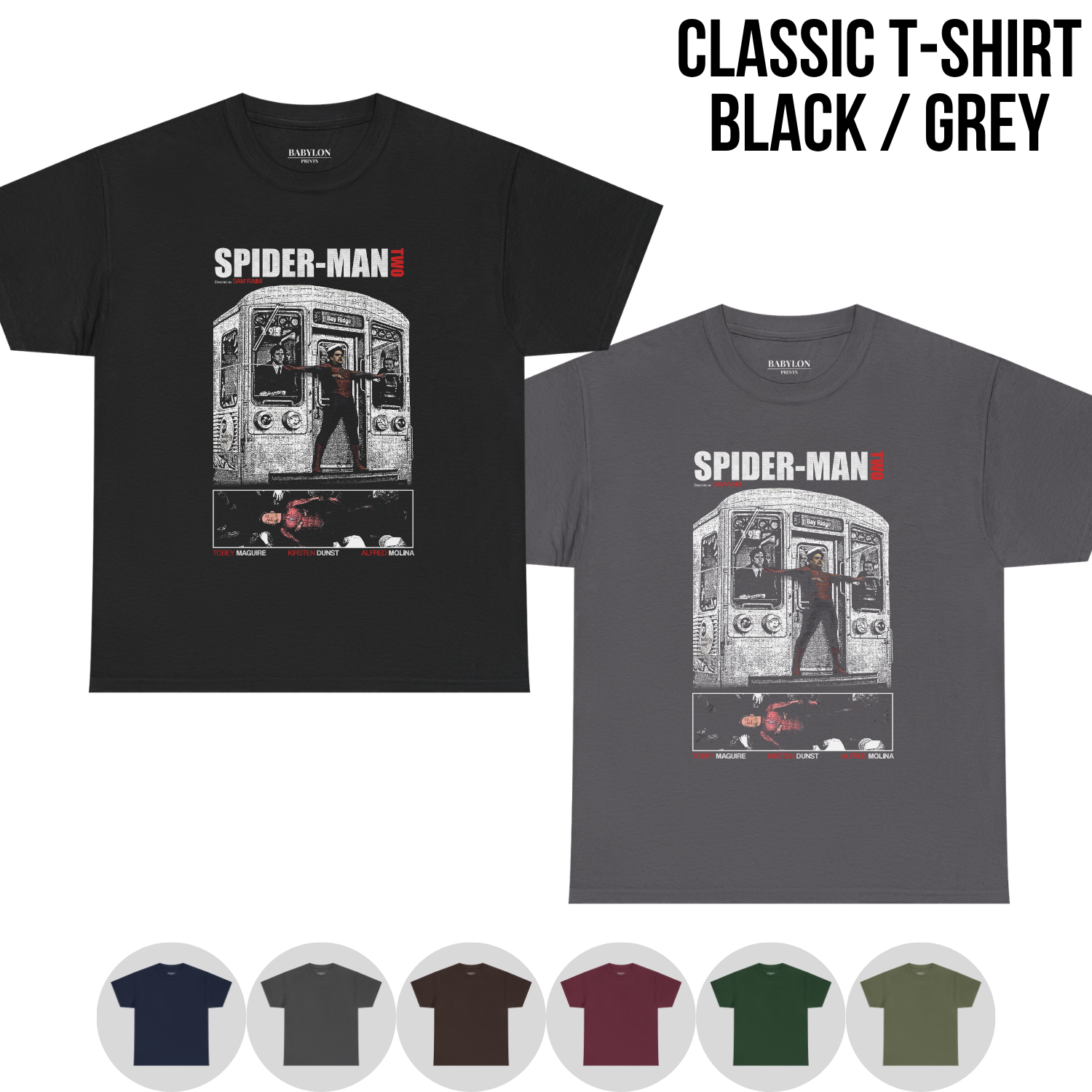 Spider-Man 2 Shirt: Tobey Maguire Spider Man Tee, Sam Raimi Spider-Man Shirt, Doctor Octopus Marvel Tee, Spider Man Movie Shirt