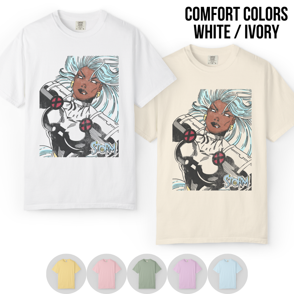 Storm X-Men Shirt – X-Men Storm Comic Graphic Tee, Storm Marvel Fan Gift, Ororo Munroe Shirt, Marvel Mutant Graphic Tee
