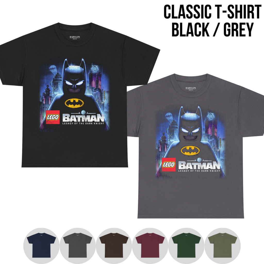 Lego Batman Shirt – Legacy of the Dark Knight Tee