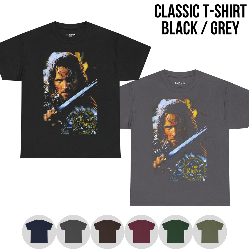 Lord of the Rings Aragorn Shirt – Aragorn King of Gondor LOTR Tee