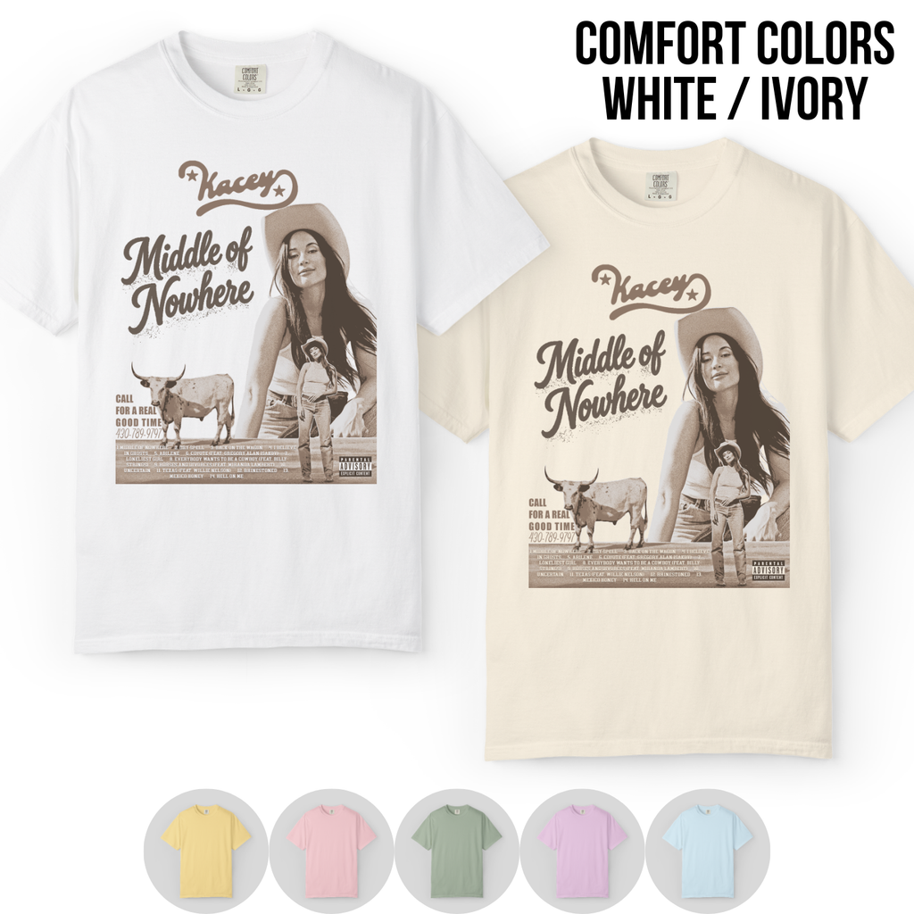 Kacey Musgraves Shirt - Middle of Nowhere Album Tee