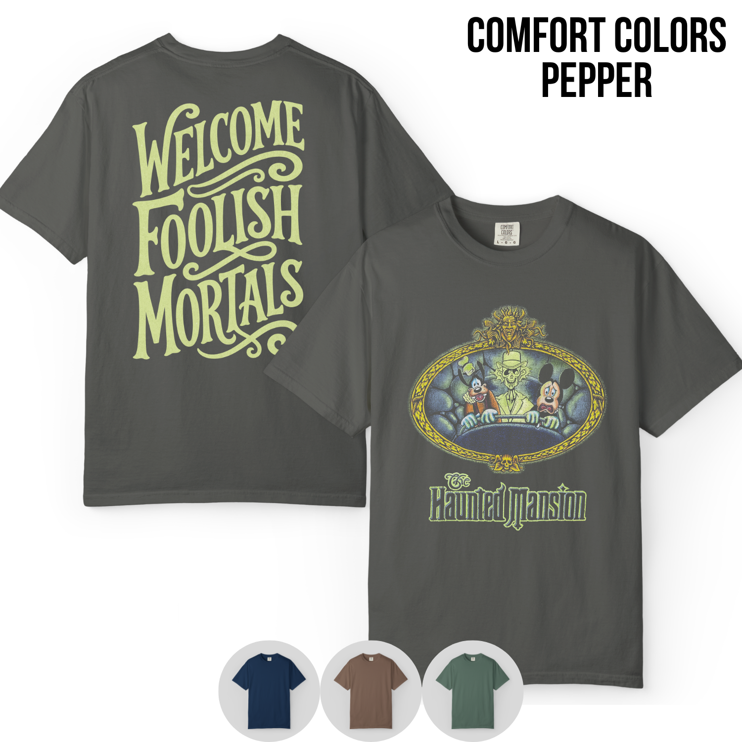 Disneyland Haunted Mansion Shirt - Mickey and Friends Haunted Mansion Tee