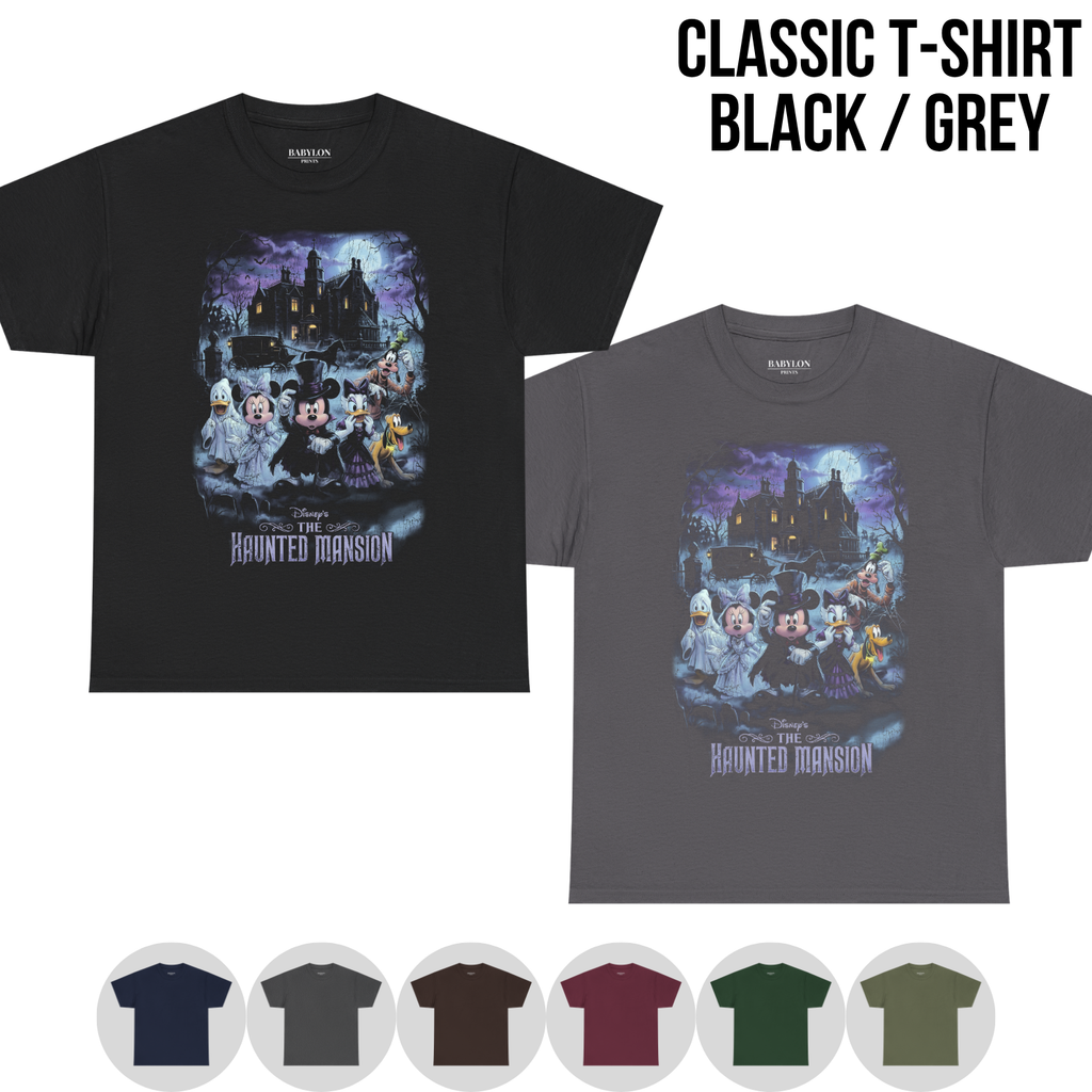 Haunted Mansion Disney Shirt - Mickey & Friends Disney World Shirt