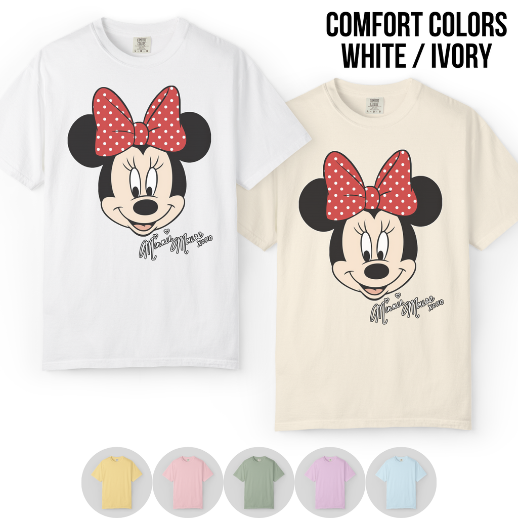 Retro Minnie Mouse Shirt - Disney Minnie Mouse Signature Tee