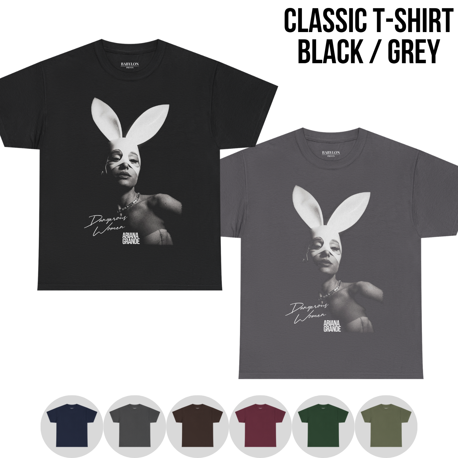 Ariana Grande Shirt – Dangerous Woman Tee, Ariana Grande Graphic Tee