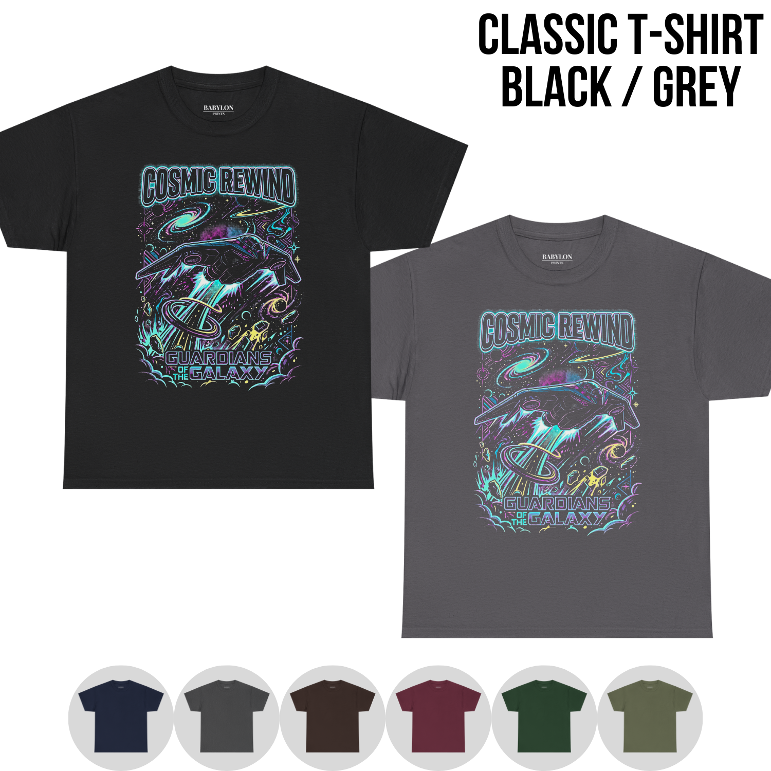 Cosmic Rewind Guardians Shirt | EPCOT Guardians of the Galaxy Ride Tee
