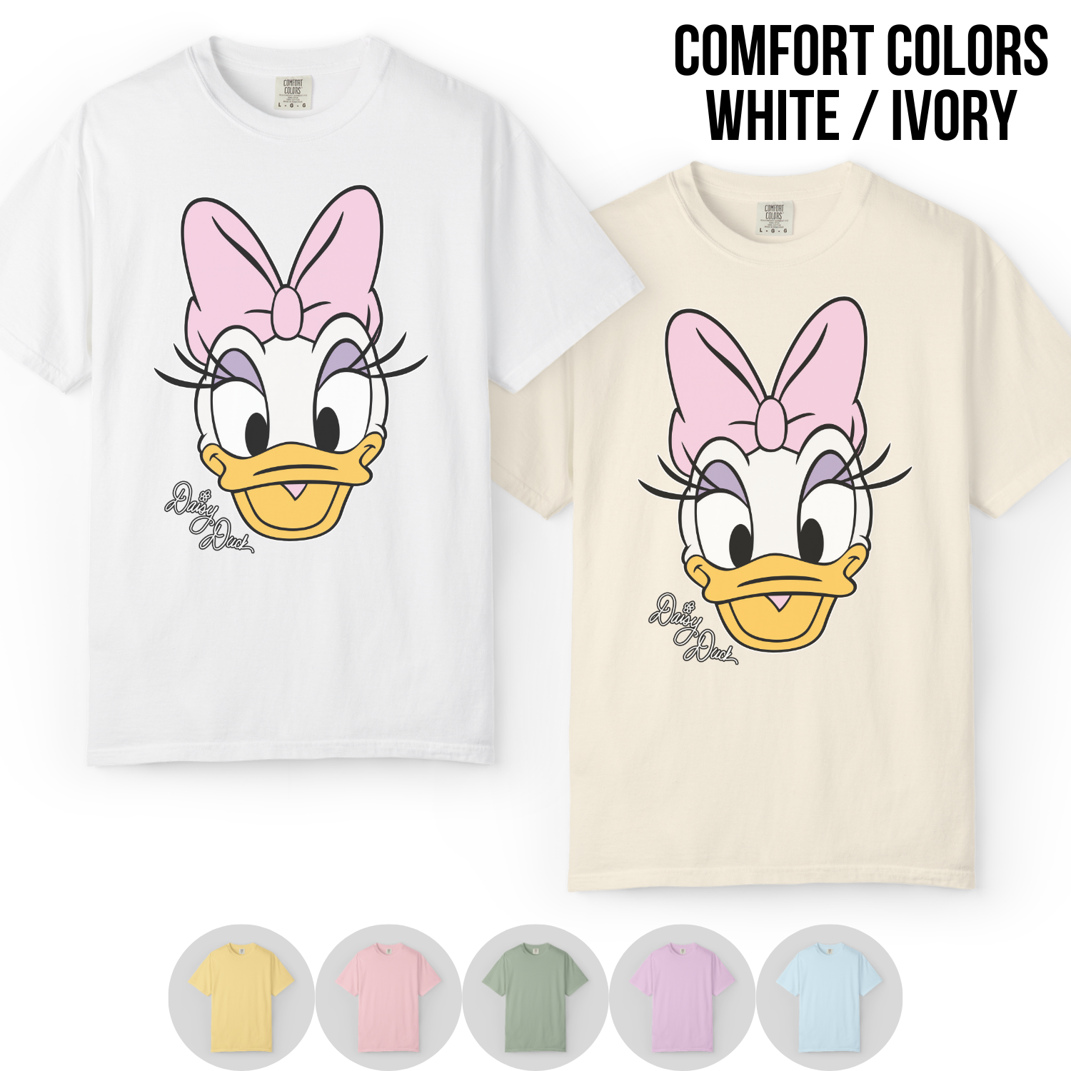 Retro Daisy Duck Shirt - Disney Daisy Duck Signature Tee