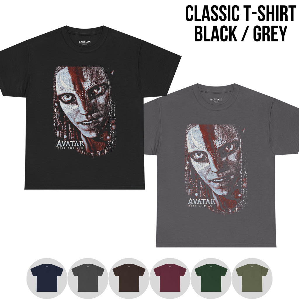 Varang Avatar Fire and Ash Shirt - Na’vi Pandora Graphic Tee