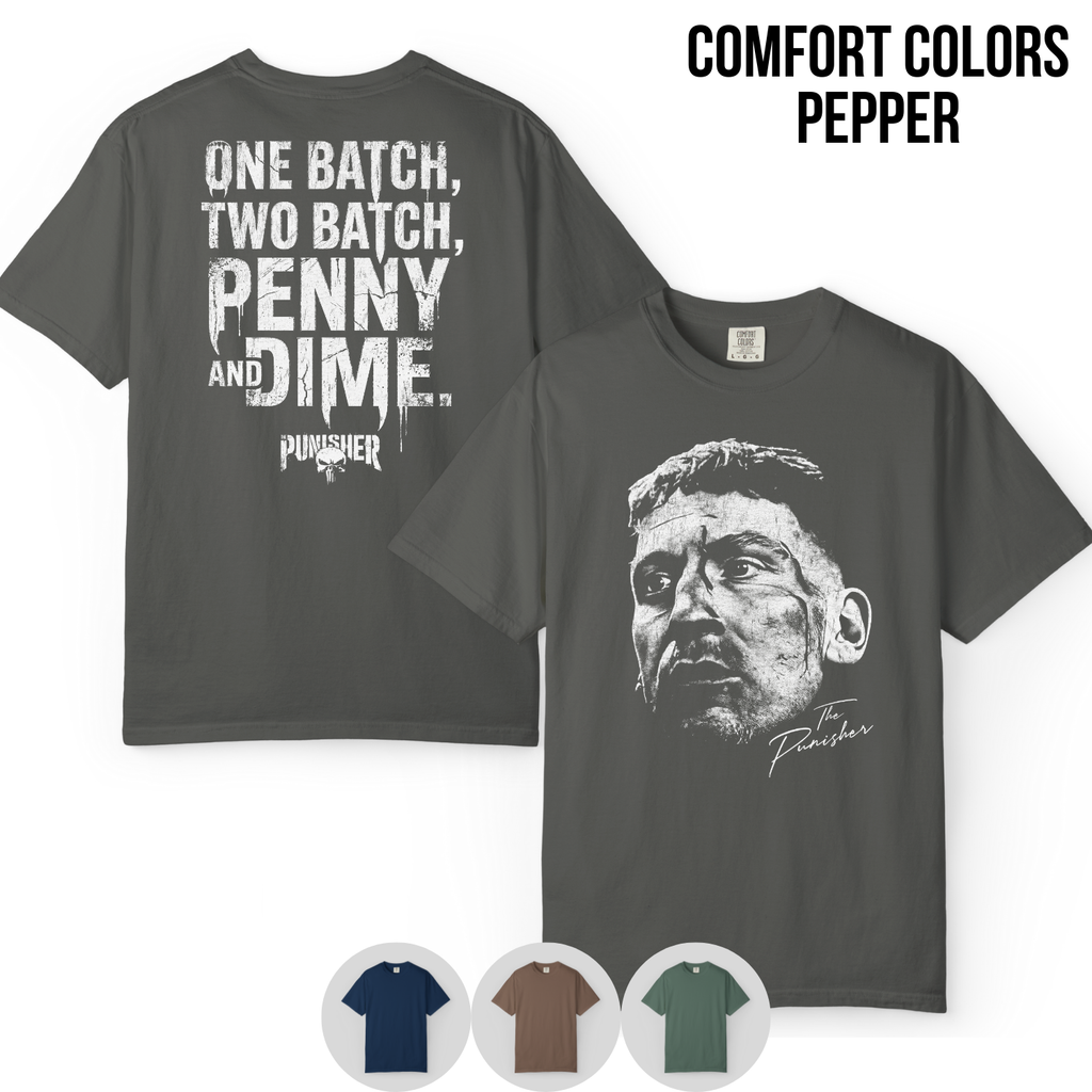 The Punisher Shirt — Penny and Dime Frank Castle Tee