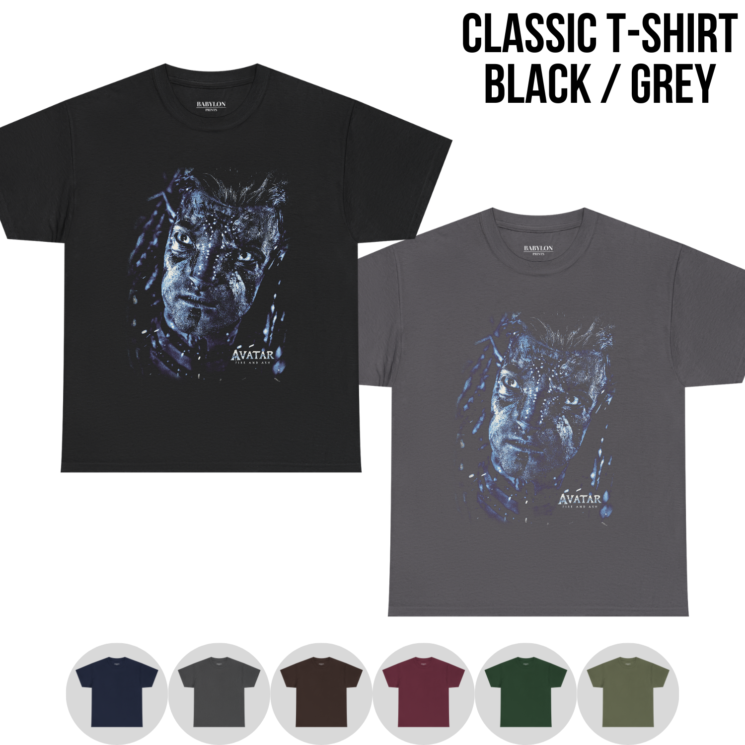 Avatar Jake Sully Fire and Ash Shirt — Vintage Na’vi Pandora Graphic