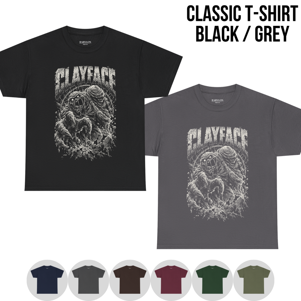 Clayface Shirt – DC Batman Villain Clayface Monster Graphic Shirt, DC Comics Villain Fan Gift, Vintage Clayface Horror Shirt, Retro DC Merch