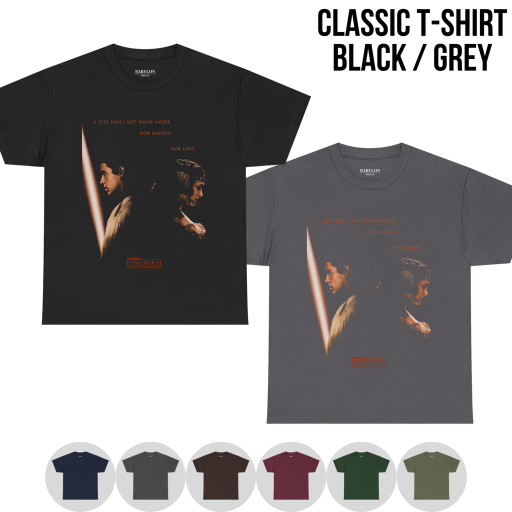 Star Wars Anakin and Padme Shirt – Attack of the Clones Vintage Shirt
