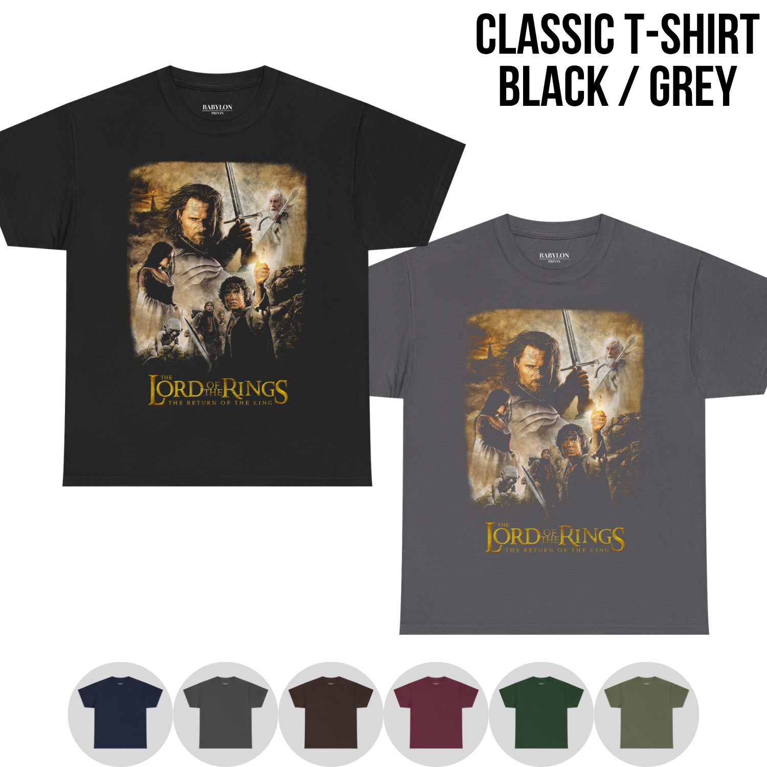 Lord of the Rings Return of the King Shirt – LOTR Return of the King Graphic Tee