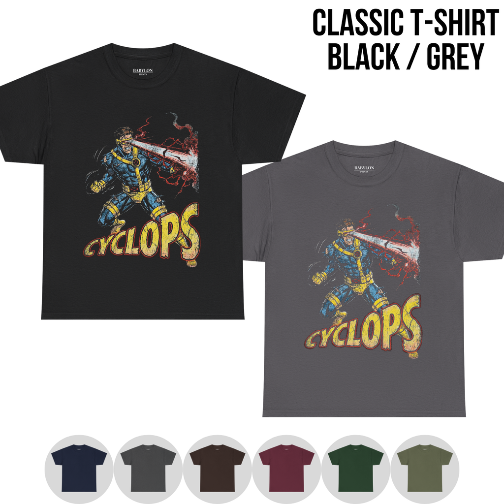 Cyclops Vintage X-Men Shirt - Retro Marvel Comic Shirt