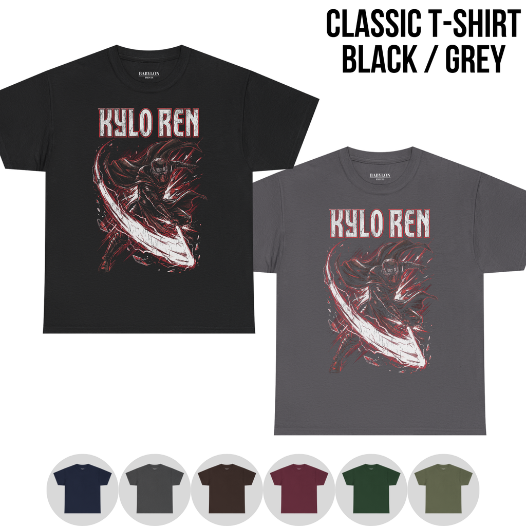 Kylo Ren Shirt — Dark Side Star Wars Tee