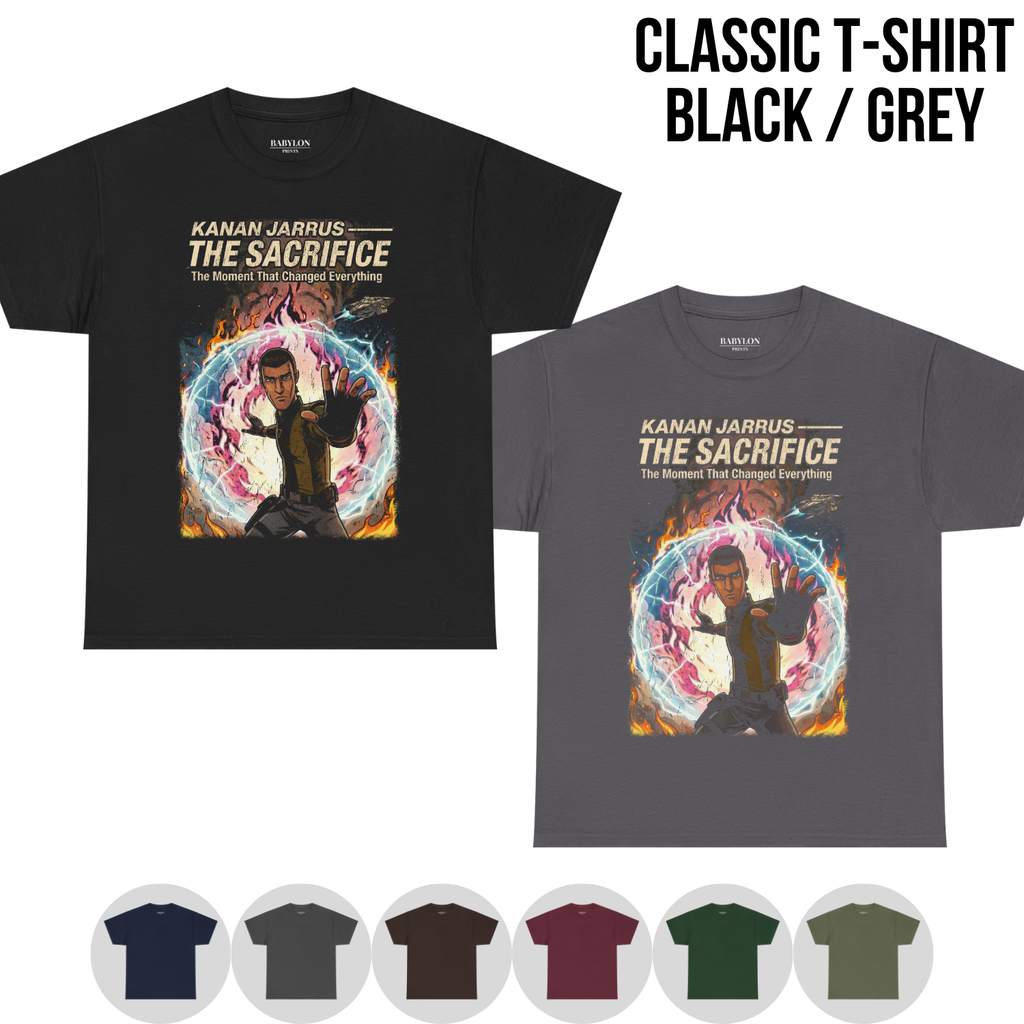 Kanan Jarrus The Sacrifice Shirt — Star Wars Rebels Graphic Tee