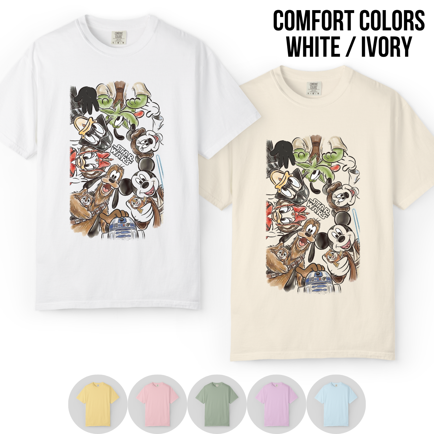 Retro Disney Star Wars Shirt – Mickey Star Wars Shirt