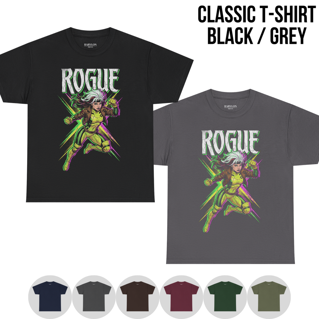 Rogue X-Men Vintage Style Shirt - Retro Comic Graphic Tee