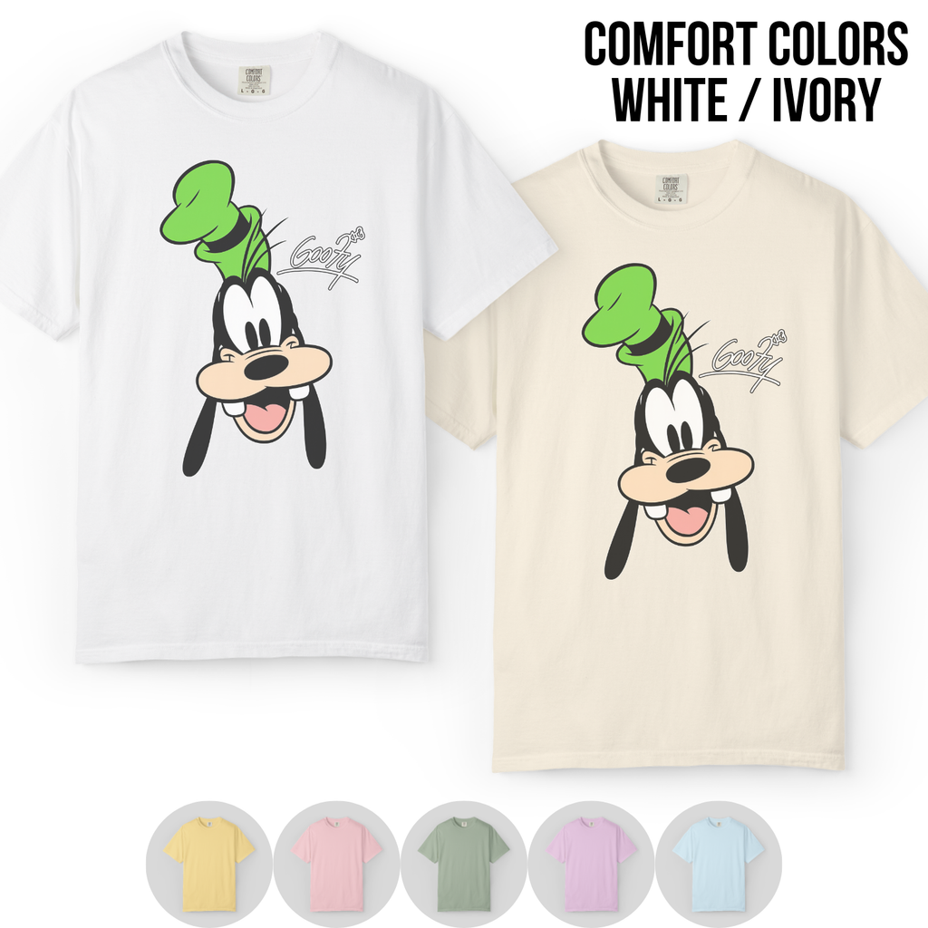 Retro Disney Goofy Shirt - Goofy Signature Tee