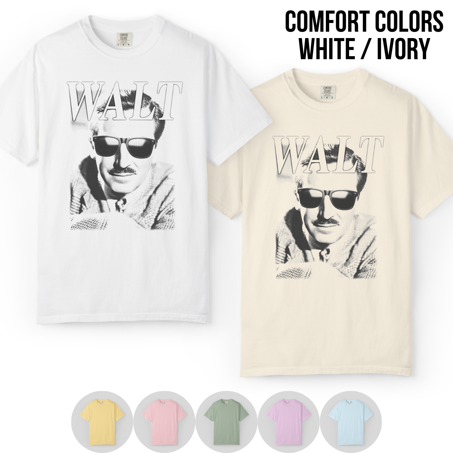 Vintage Walt Disney Tee - Classic Disney Aesthetic Tee