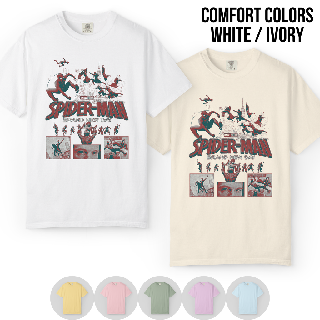 Spider-Man Brand New Day Shirt: Tom Holland Spider Man Marvel Tee