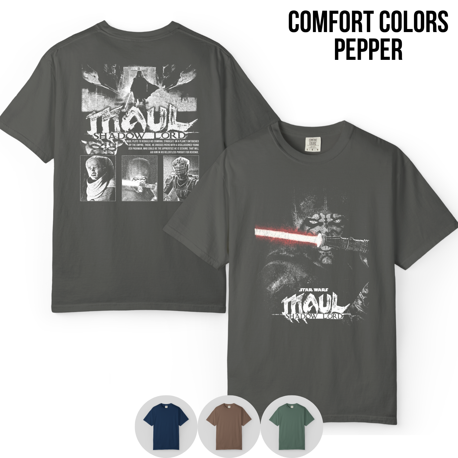 Vintage Darth Maul Shirt – Maul Shadow Lord Star Wars Shirt