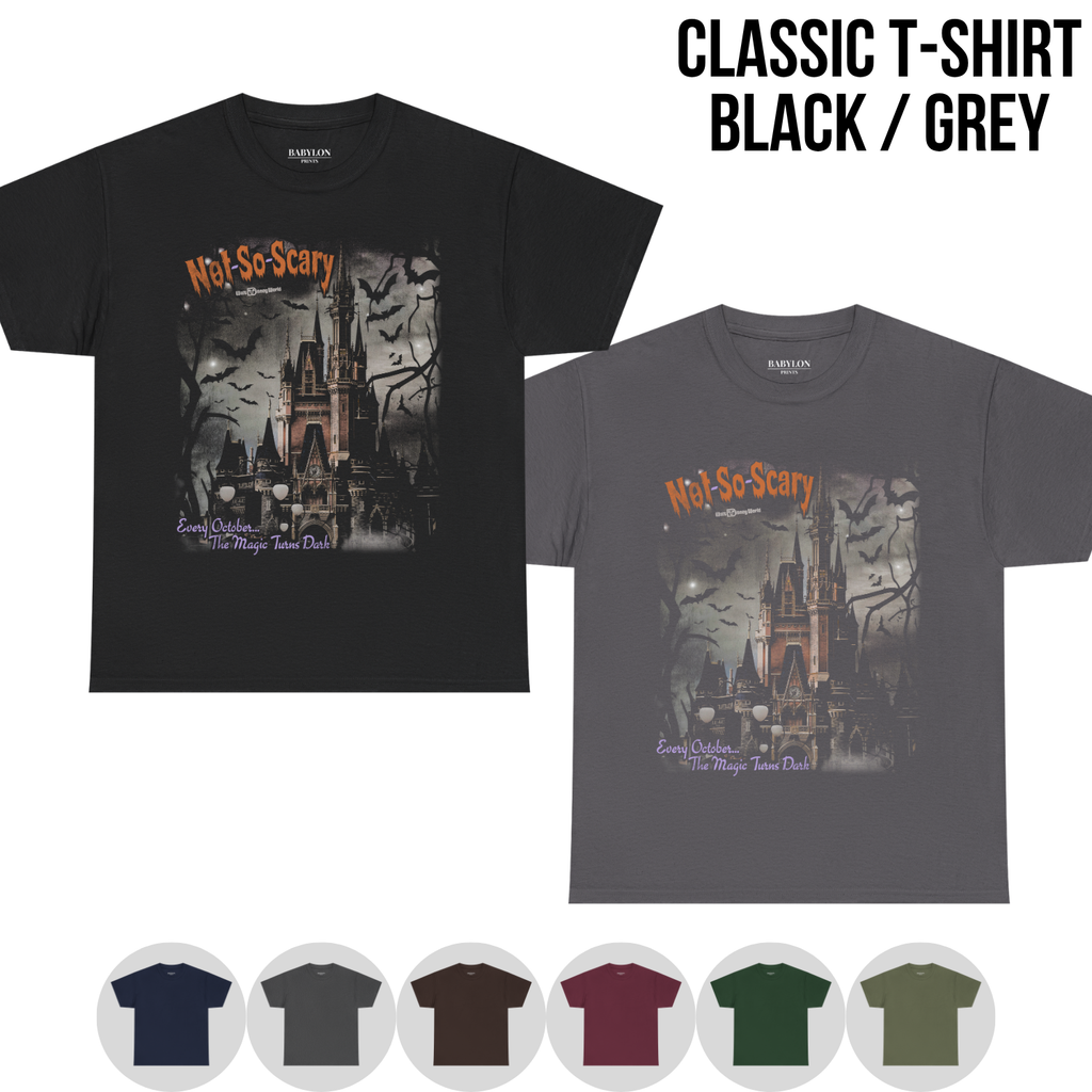 Mickey's Not So Scary Halloween Shirt – Walt Disney World Not So Scary Halloween Tee, Disney Halloween Graphic Shirt, Disney World Halloween Fan Gift, Spooky Season Disney Shirt