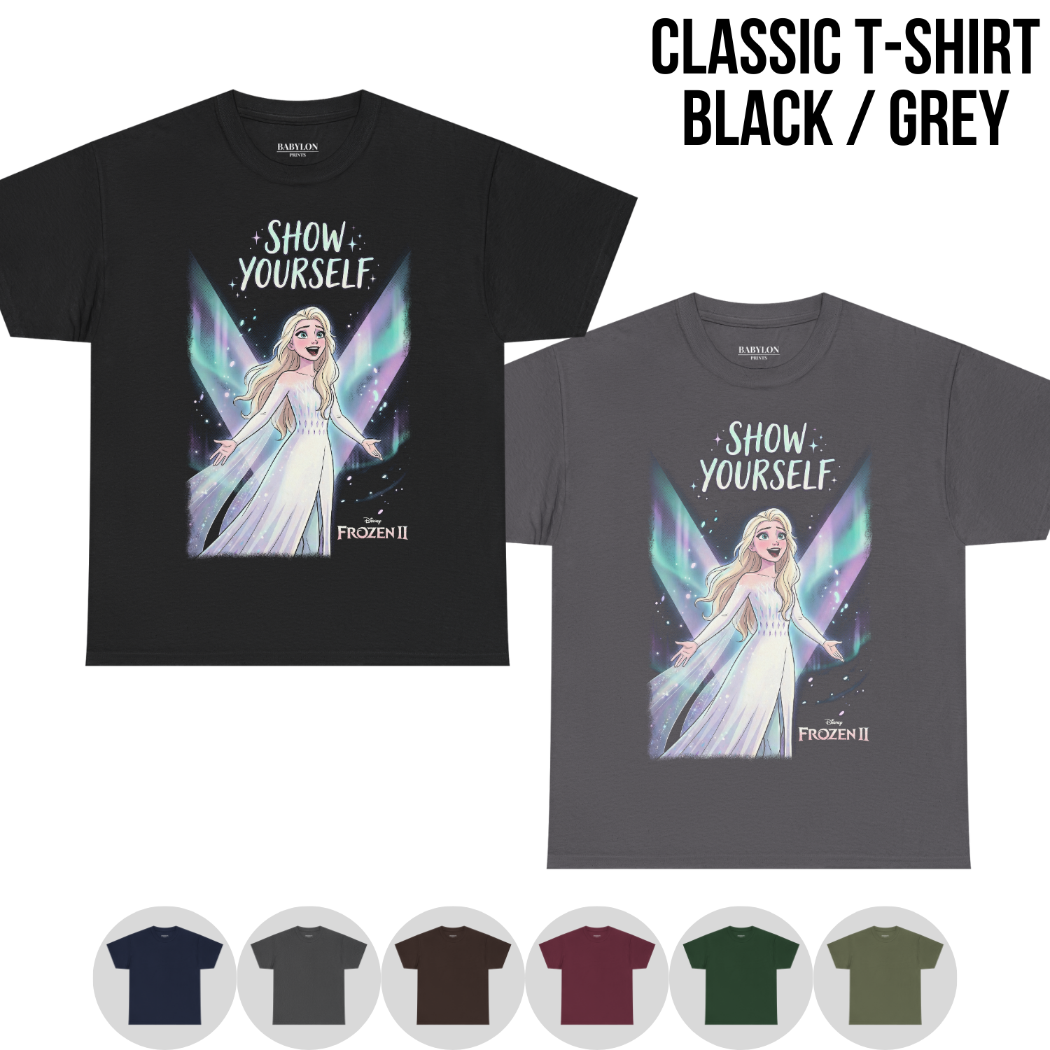 Elsa “Show Yourself” Shirt — Disney Frozen II Graphic Tee
