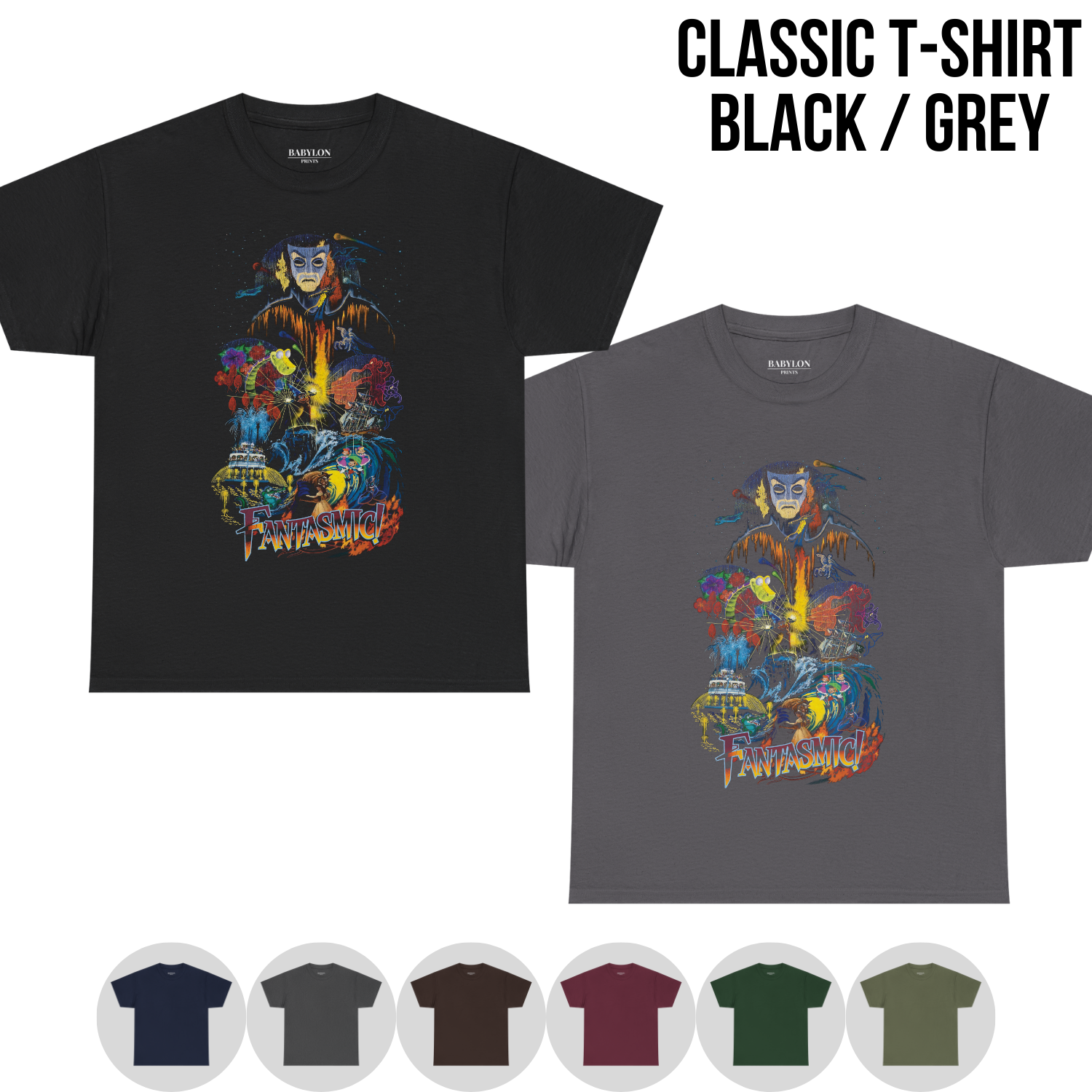 Disney Fantasmic Shirt - Retro Sorcerer Mickey Shirt
