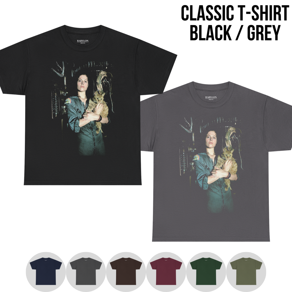 Ellen Ripley Alien Shirt – Vintage Sci-Fi Movie Shirt