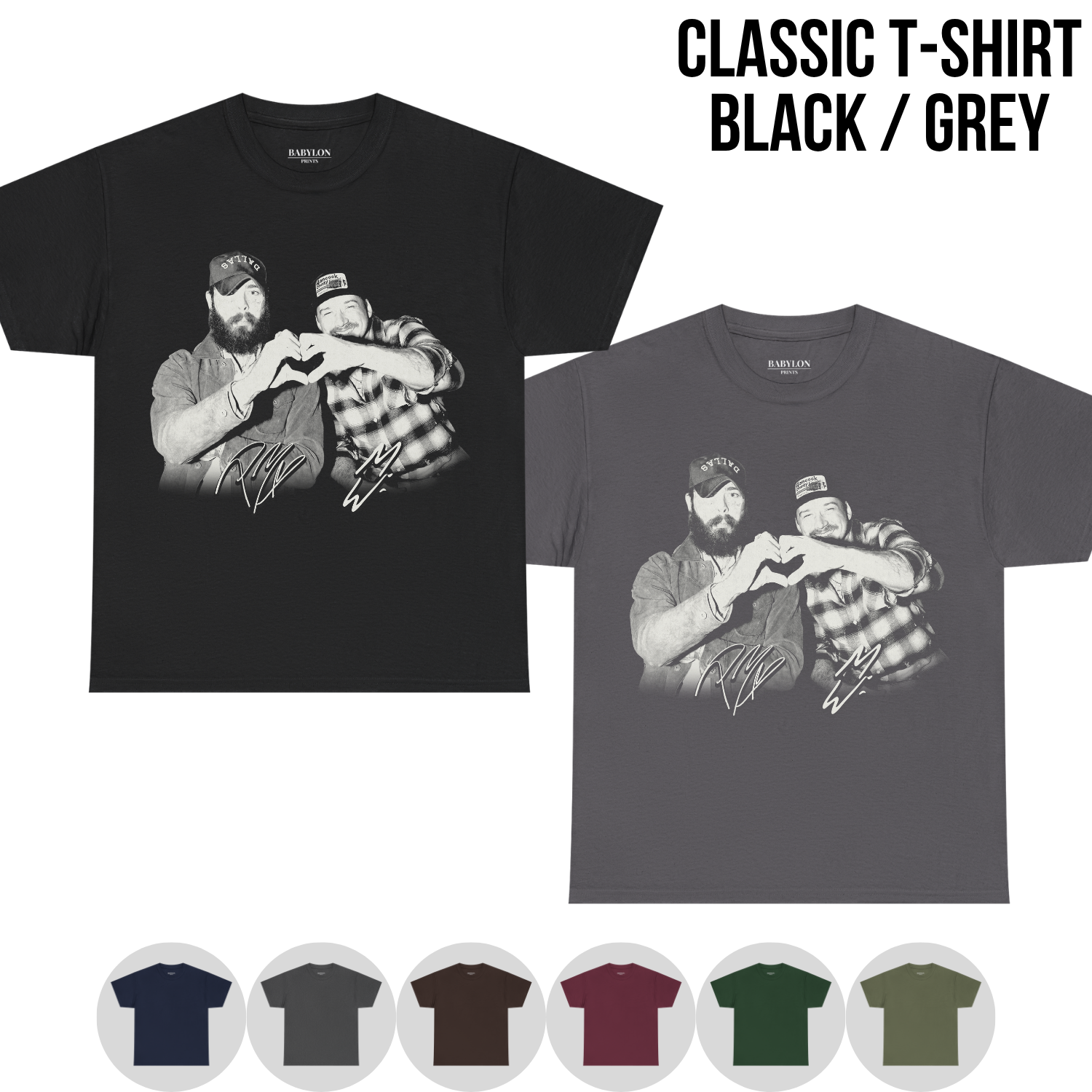 Post Malone x Morgan Wallen Shirt – Country Collab Fan Gift, I Had Some Help Merch