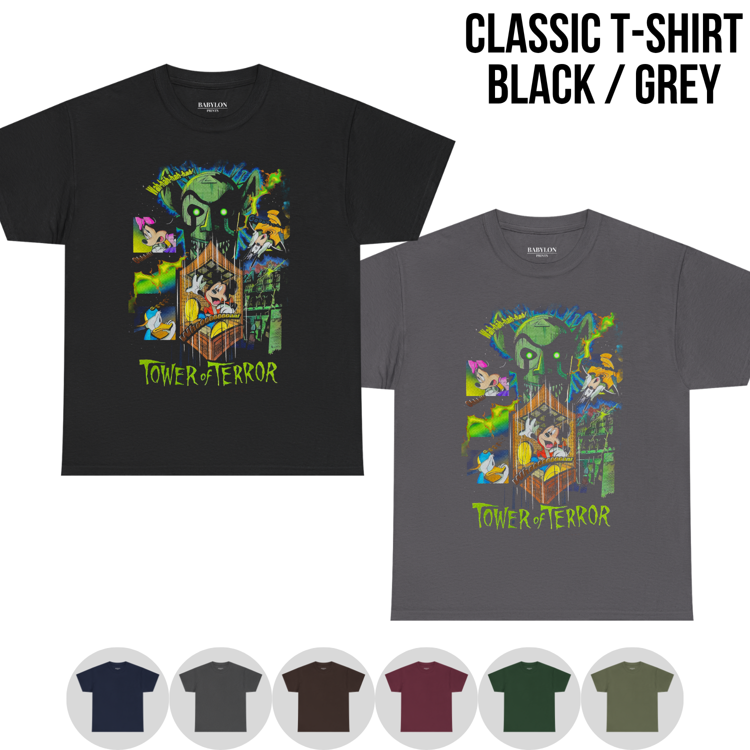 Retro Tower of Terror Shirt – Disney Halloween Tee