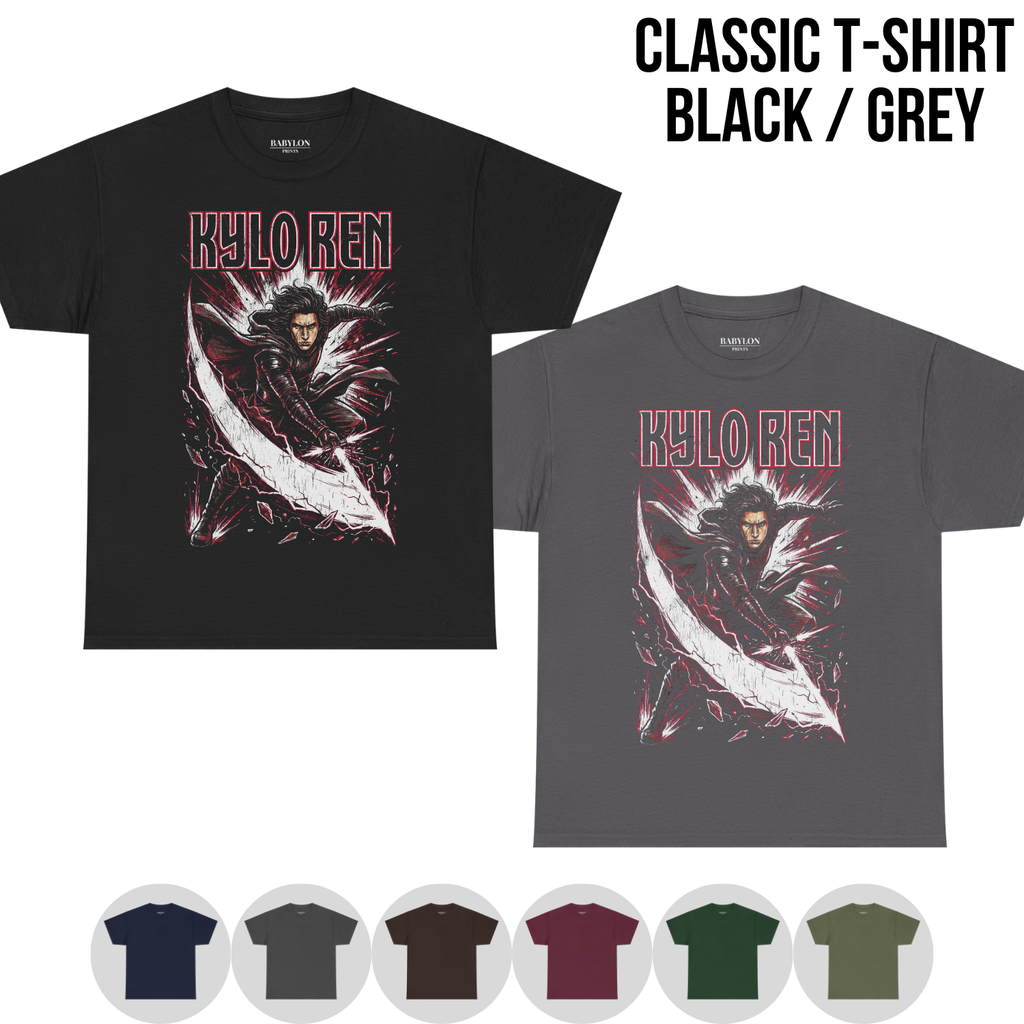 Kylo Ren Shirt — Dark Side Star Wars Sequels Tee