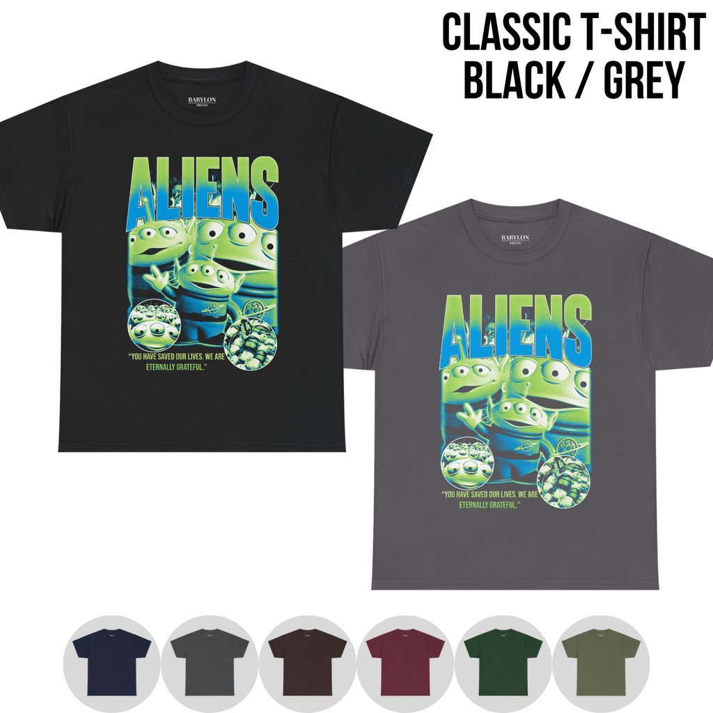 Toy Story Aliens Shirt – The Claw Graphic Tee, Toy Story Little Green Men Fan Gift, Pixar Disney Shirt, Eternally Grateful Tee
