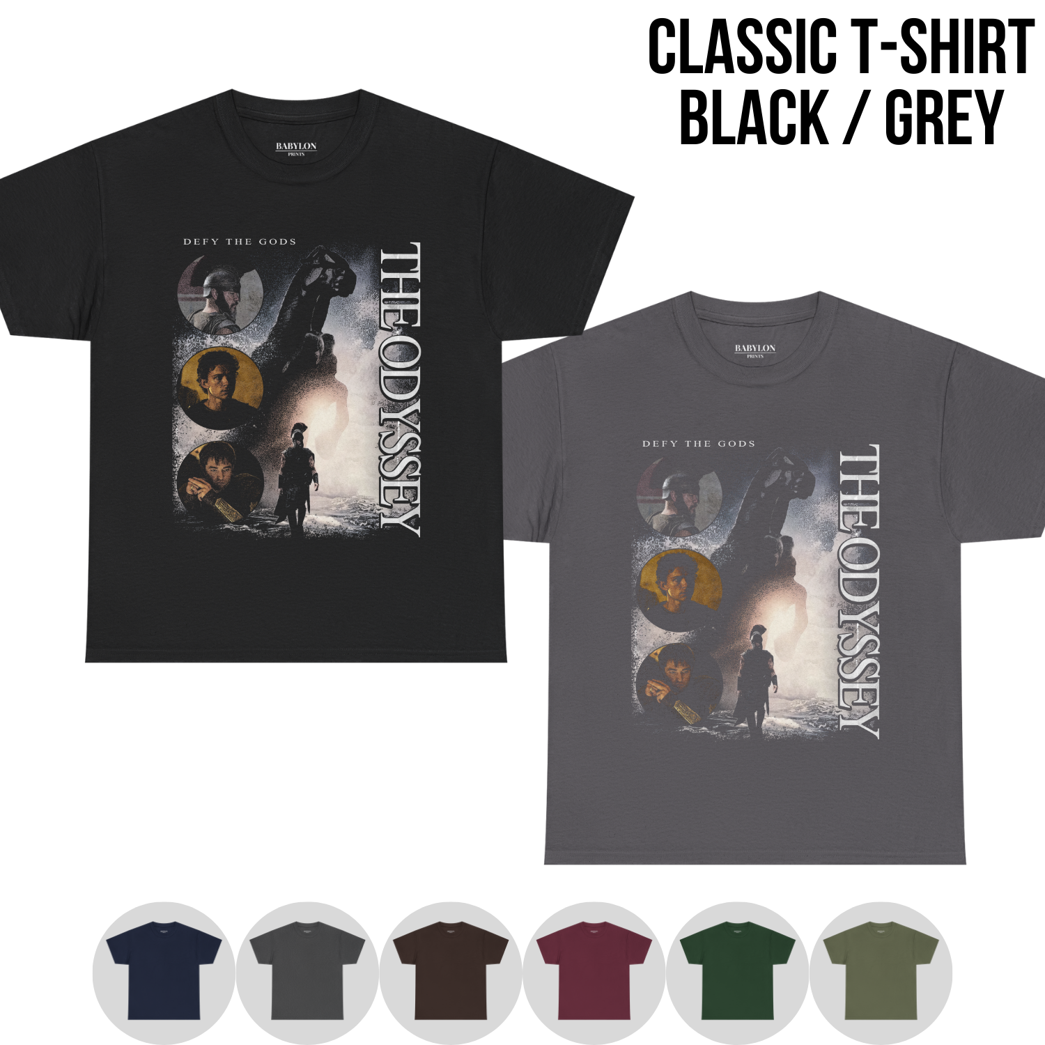 The Odyssey Shirt - Christopher Nolan Movie Graphic Shirt