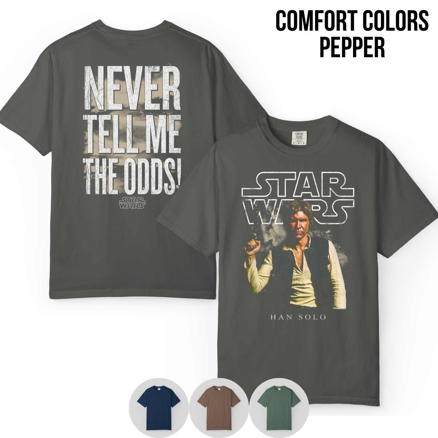 Han Solo Shirt – Never Tell Me The Odds Star Wars Tee