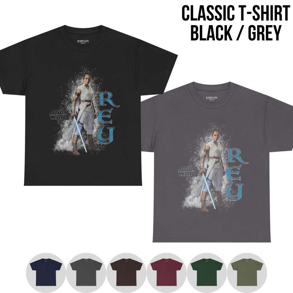 Star Wars Rey Shirt –  Rey Skywalker Lightsaber Star Wars Fan Gift,