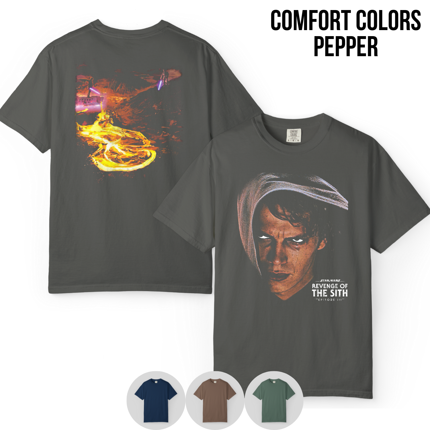 Star Wars Revenge of the Sith Shirt: Anakin Skywalker Mustafar Tee