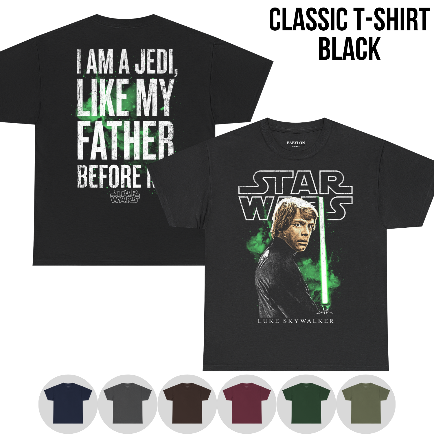 Luke Skywalker Shirt – Star Wars Return of the Jedi Shirt