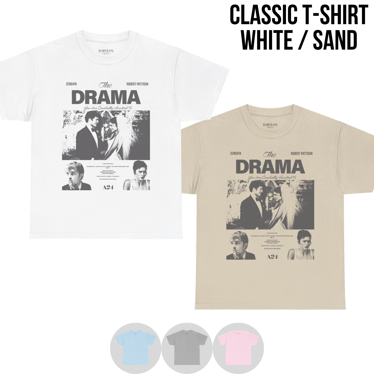 The Drama Shirt - Zendaya Robert Pattinson Tee