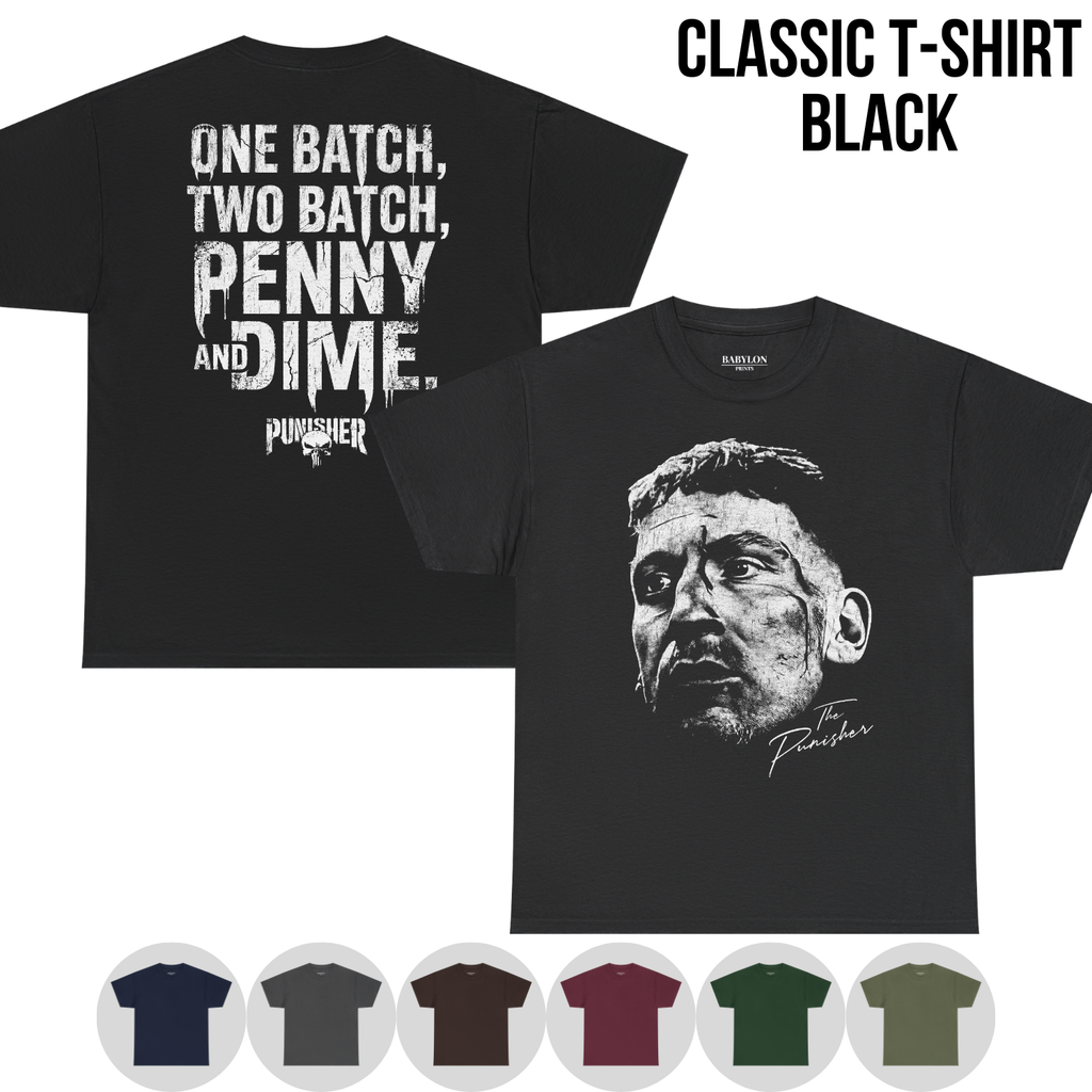 The Punisher Shirt — Penny and Dime Frank Castle Tee