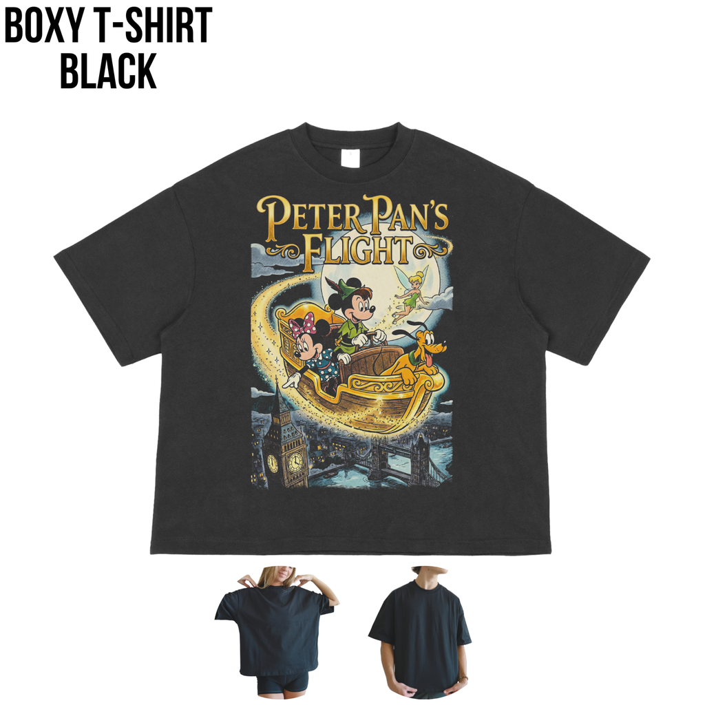 Vintage Peter Pan’s Flight Shirt – Disney Ride TeeMickey Minnie, Tinker Bell Shirt, Disneyland Trip Shirt, Magic Kingdom Ride Tee