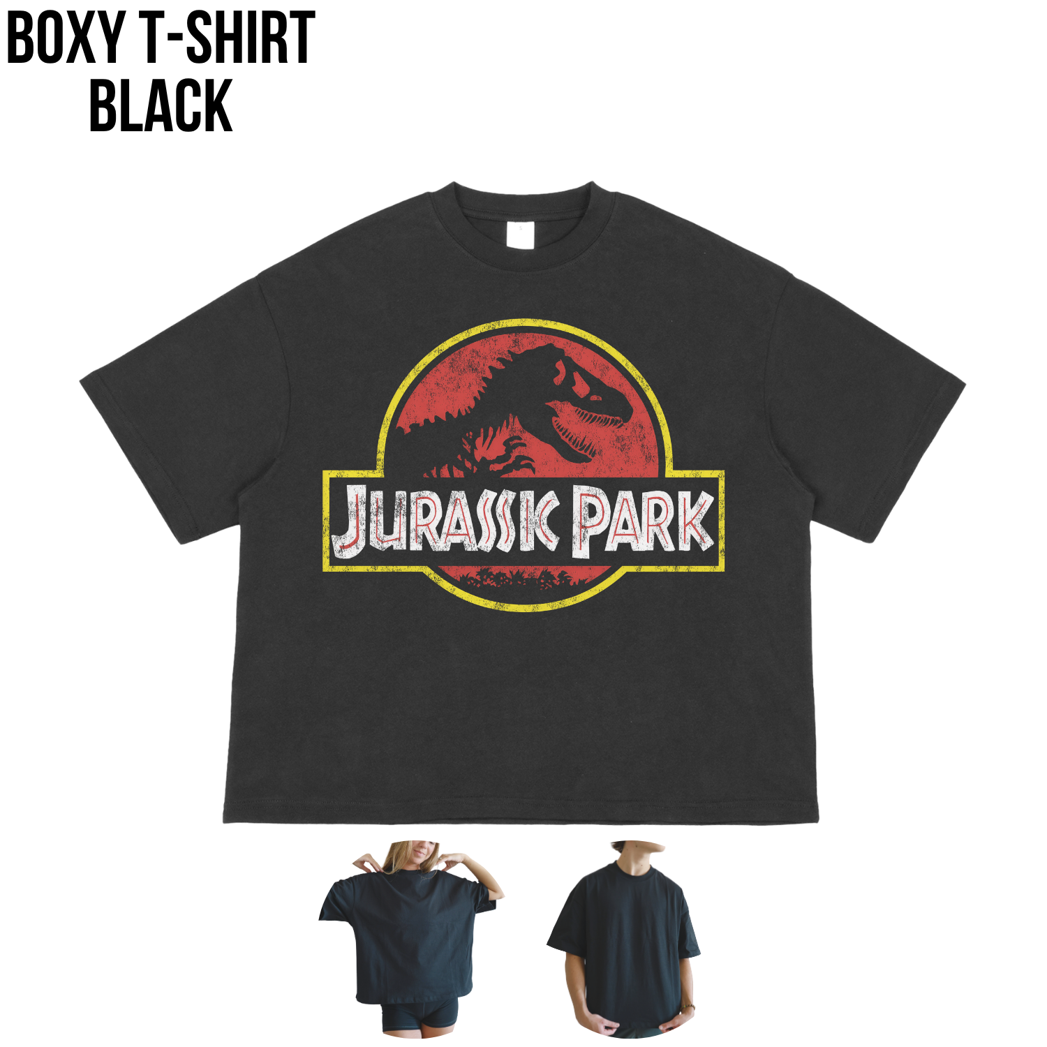 Jurassic Park Shirt – Classic Logo Graphic Tee, Jurassic Park Fan Gift, T-Rex Dinosaur Movie Shirt, Jurassic Park Retro Tee