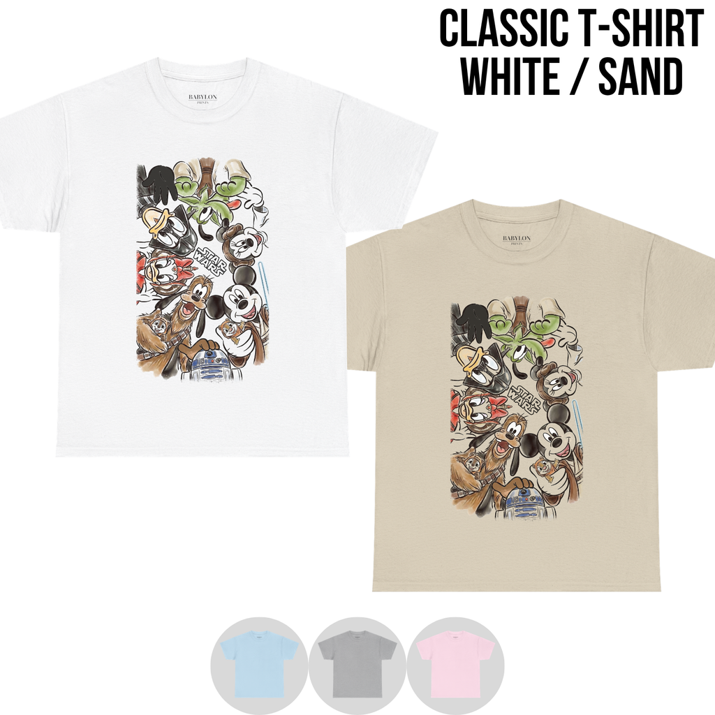 Retro Disney Star Wars Shirt – Mickey Star Wars Shirt