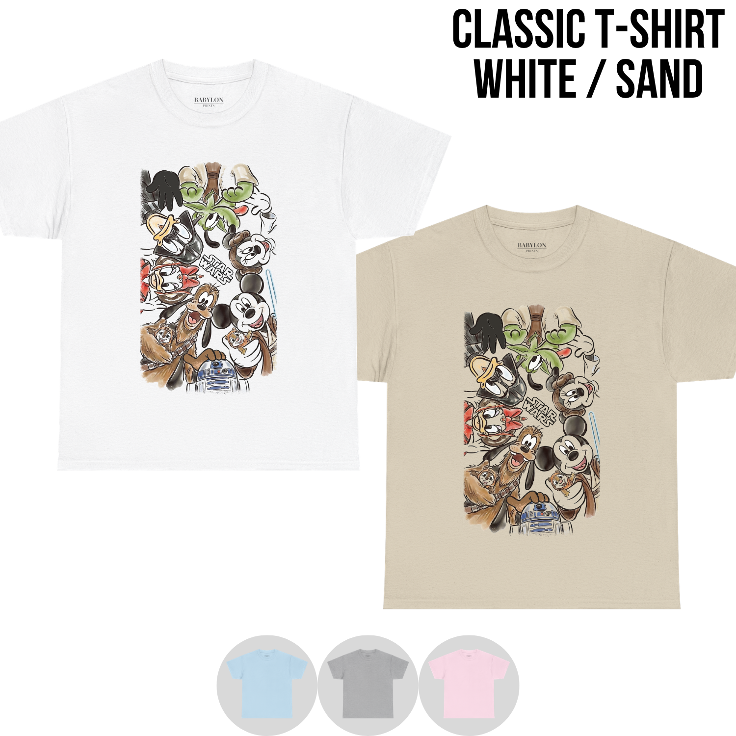 Retro Disney Star Wars Shirt – Mickey Star Wars Shirt
